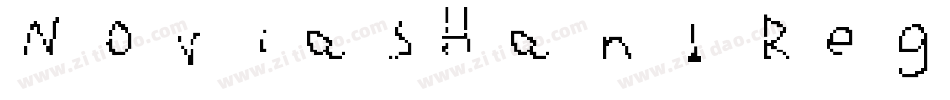 NoviasHand Regular字体转换